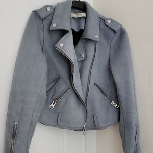 Blue Cropped Zara Jacket